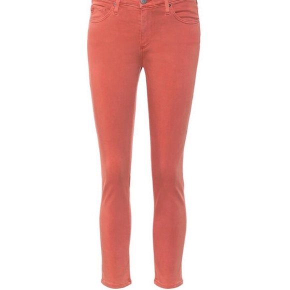 AG Jeans Prima Sateen Mid-Rise Crop Pants - Picture 3 of 10